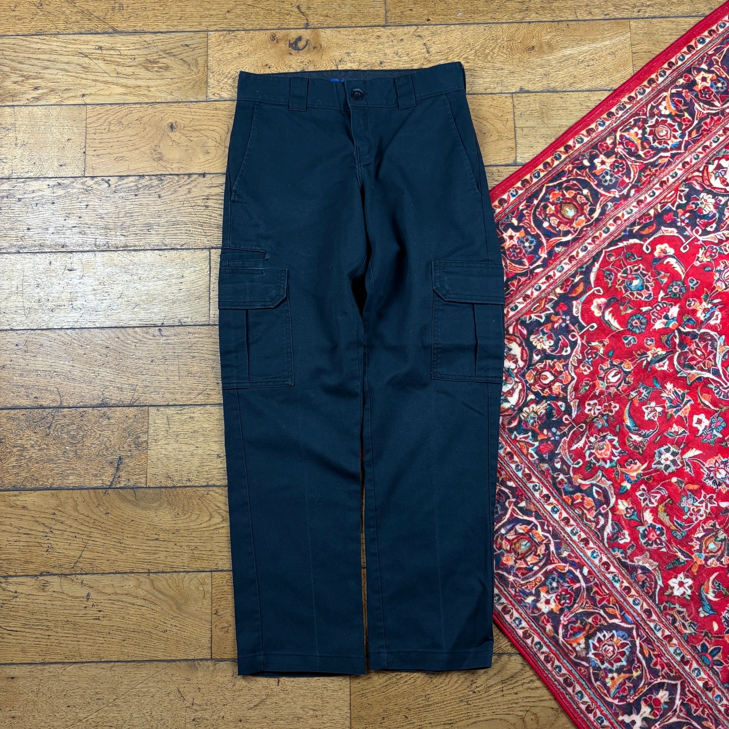 Vintage Dickies 874 Skate Black Trousers - 28