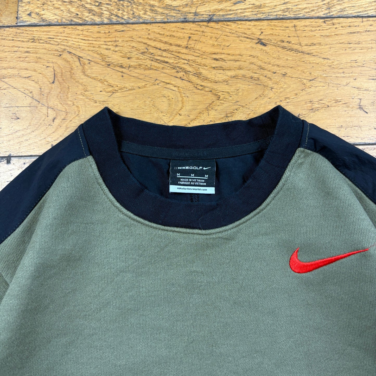 Vintage Nike Golf Green Embroidered Sweatshirt - M