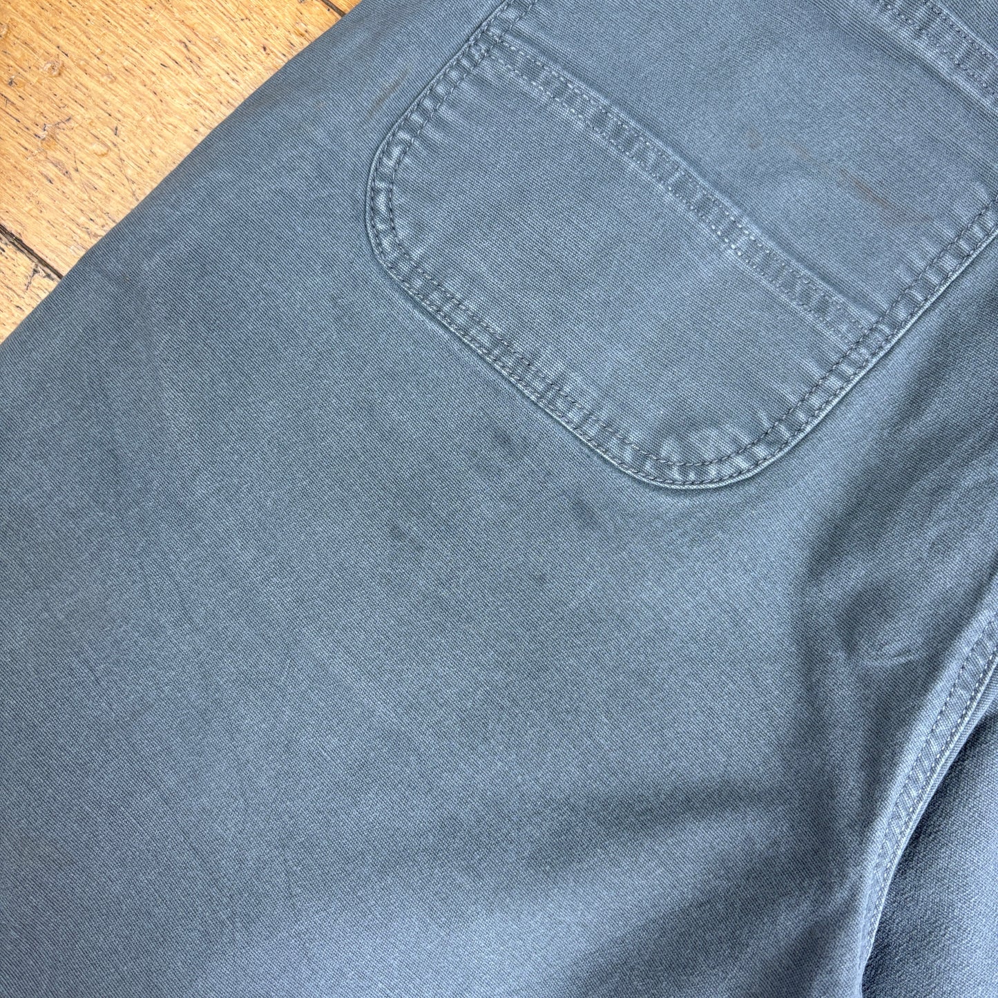 Vintage Carhartt Grey Workwear Baggy Carpenter Shorts - 38