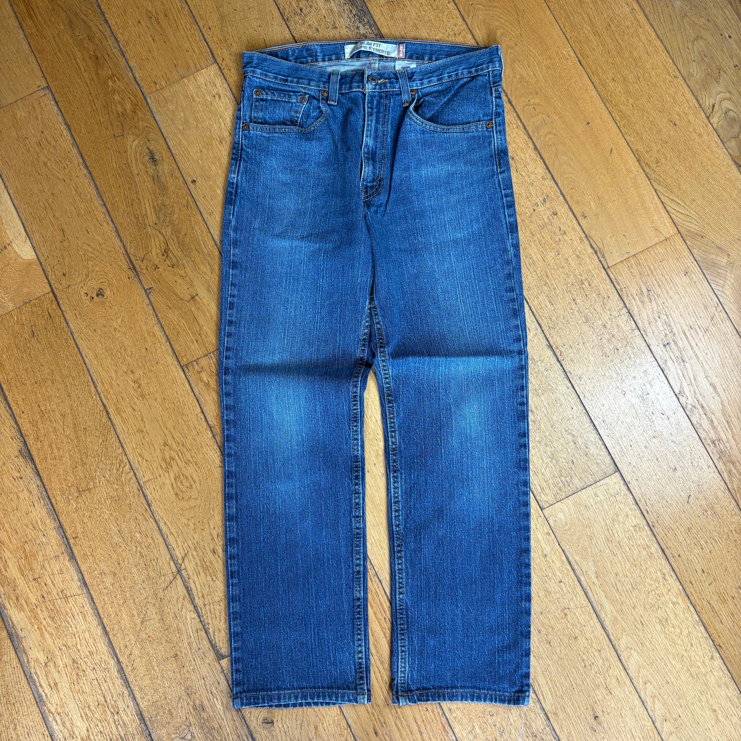 Vintage Levis Straight Blue Denim Jeans - 32