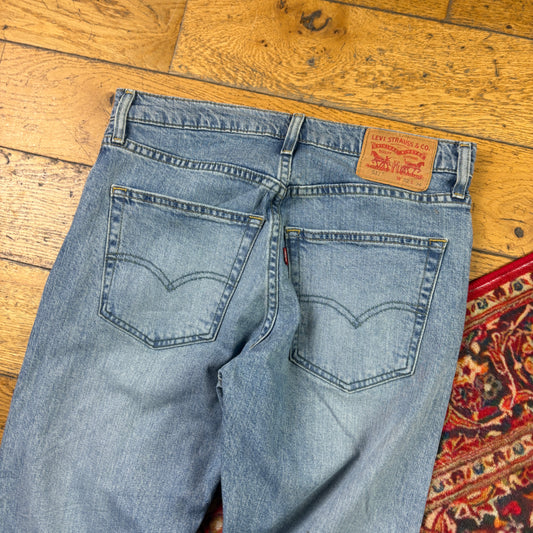 Vintage Levis 512 Skinny Blue Denim Jeans - 32