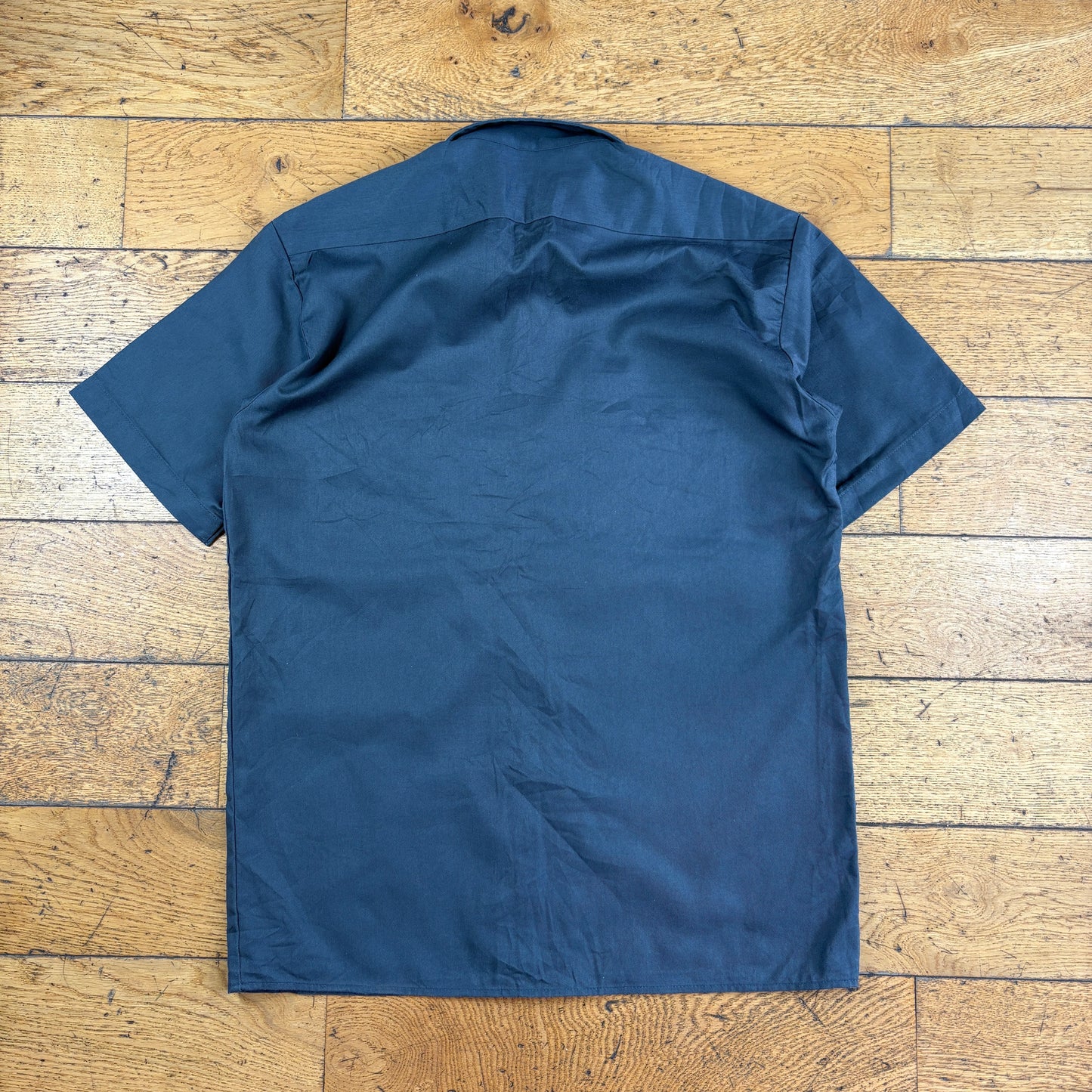 Vintage Dickies Short Sleeve Grey Workwear Shirt - S