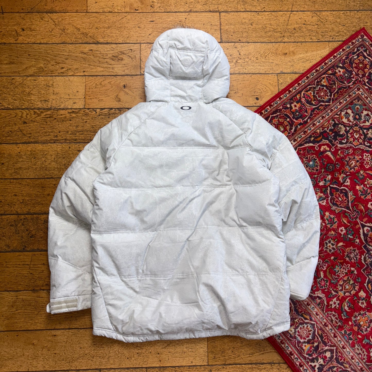 Vintage Oakley Womens Grey Puffer Ski Technical Jacket Coat - L