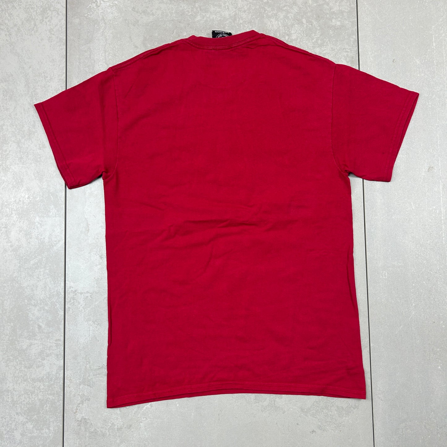 Vintage Thrasher Flames Burgundy Graphic T-Shirt - S