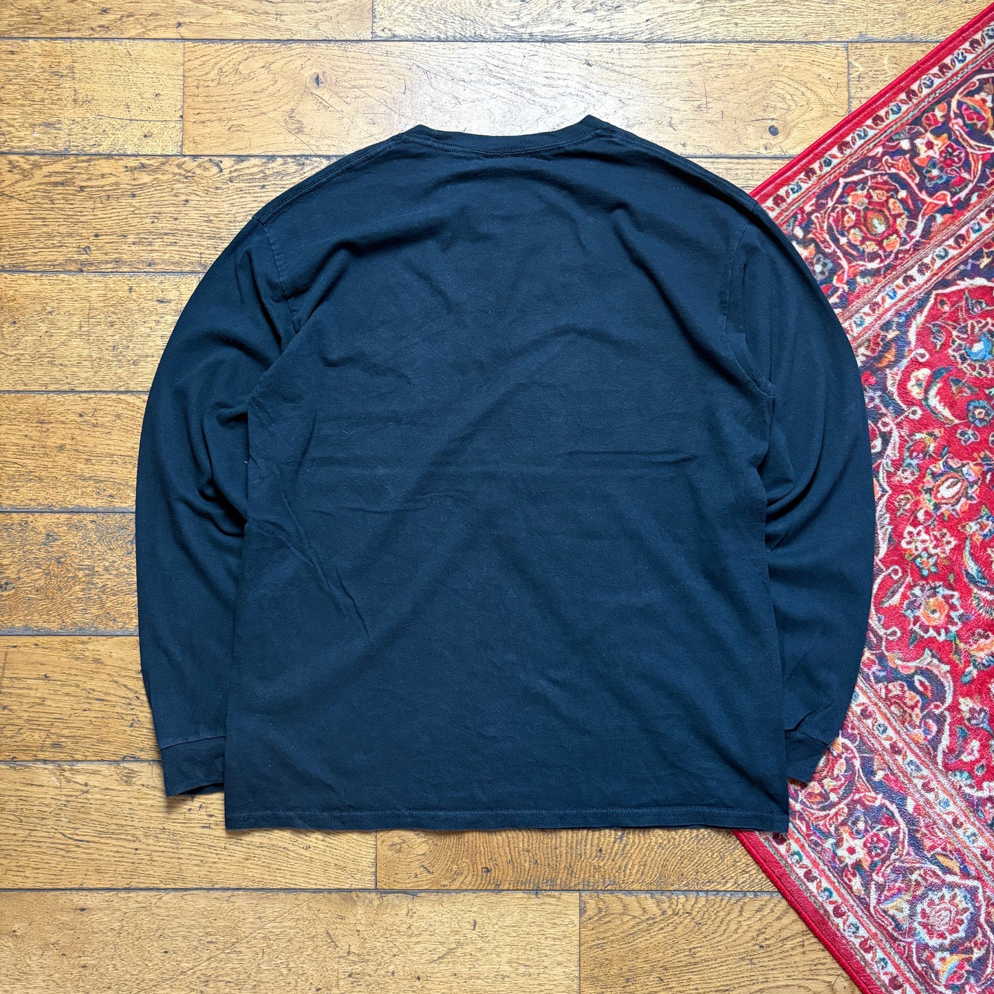 Vintage Thrasher Black Skate Long Sleeve Graphic T-Shirt - M