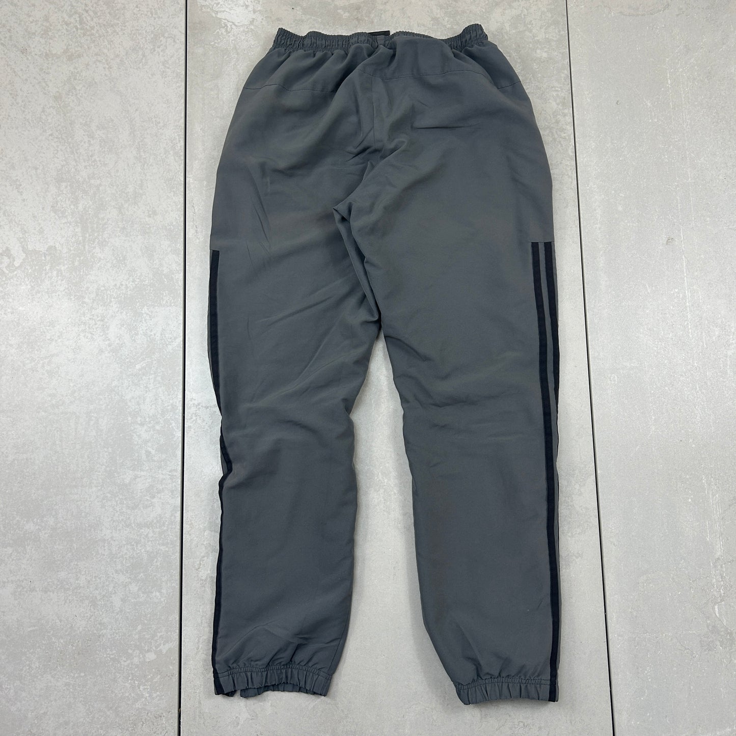 Vintage Adidas Grey Baggy Tracksuit Sweatpants Track Pants Bottoms - XS