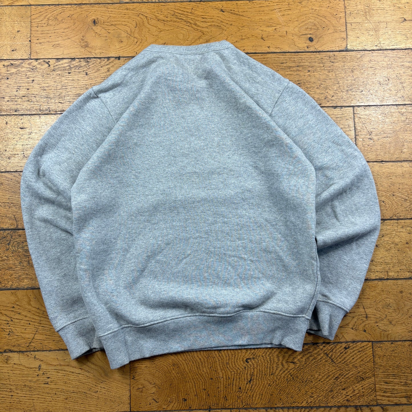 Vintage Dickies Grey Embroidered Spellout Sweatshirt - S
