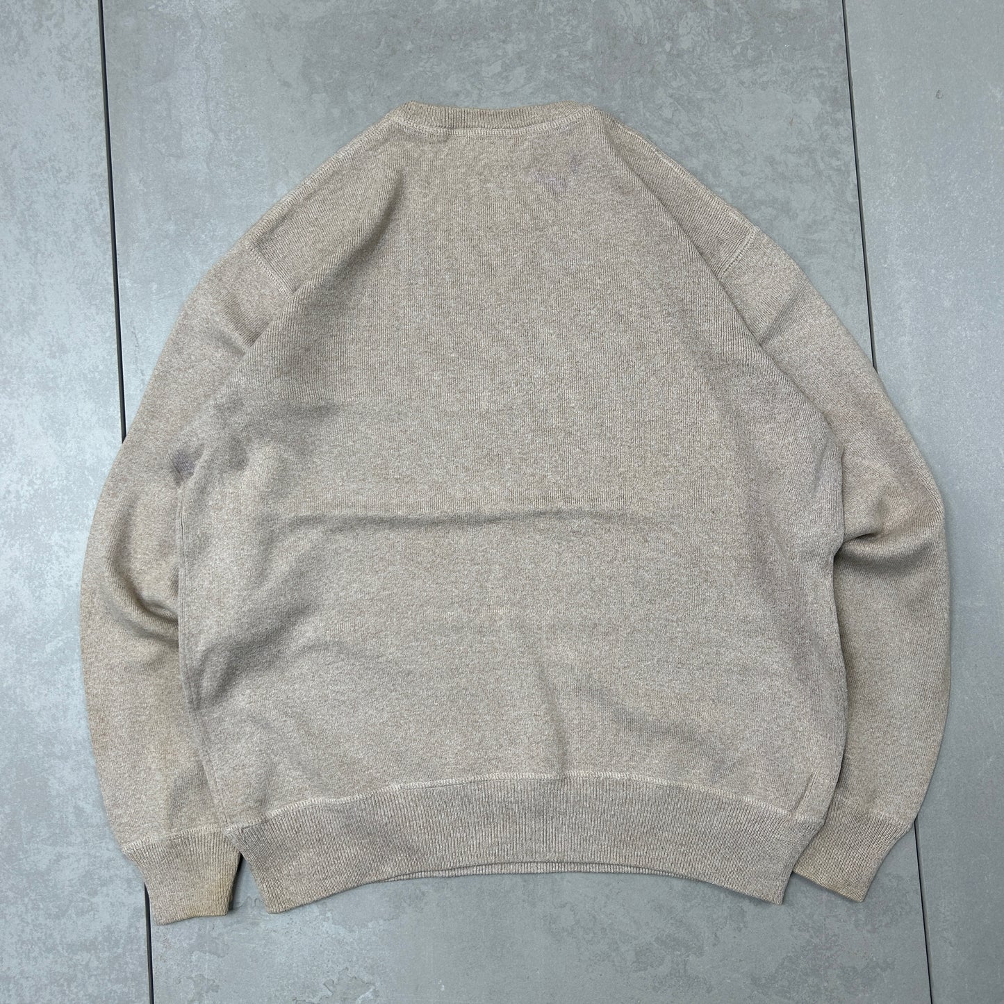 Vintage Ralph Lauren Brown Knit Jumper - S
