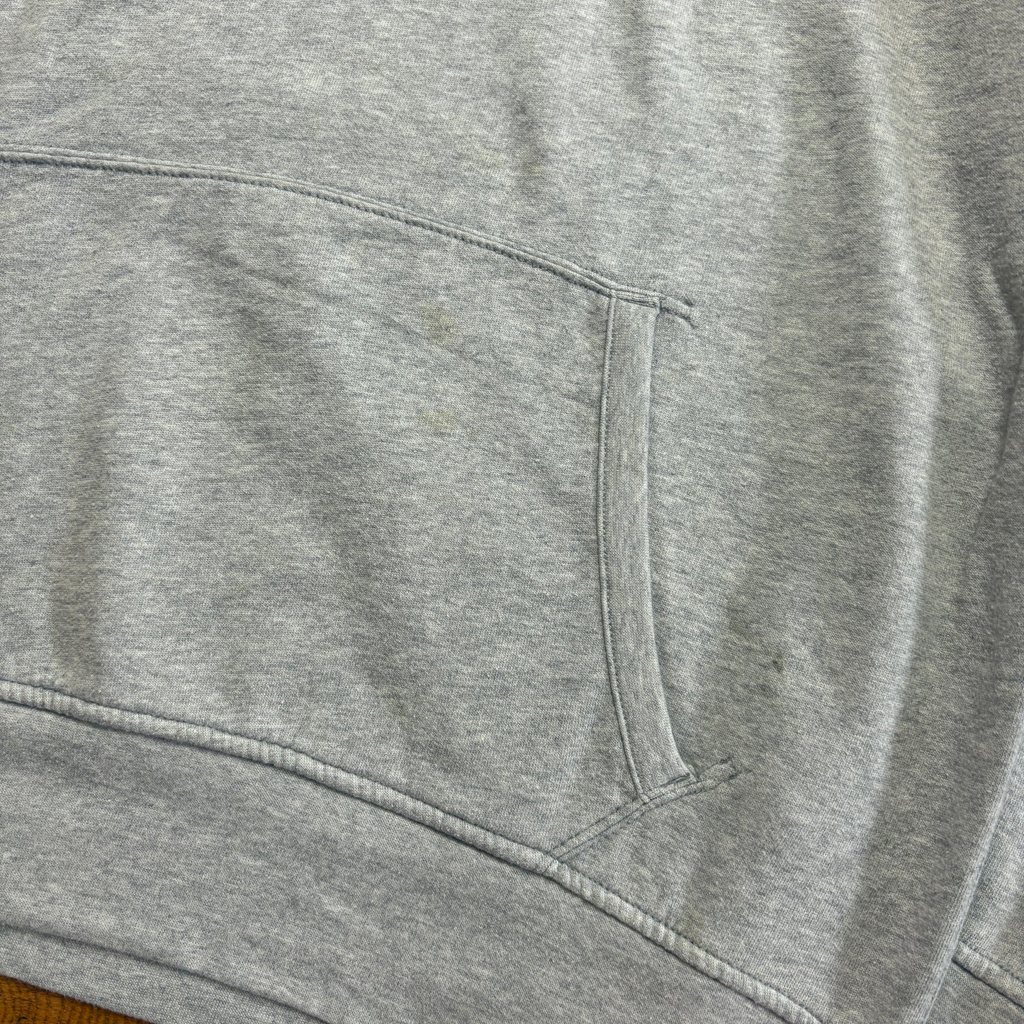 Vintage Ralph Lauren Grey Hoodie Embroidered Sweatshirt - XL