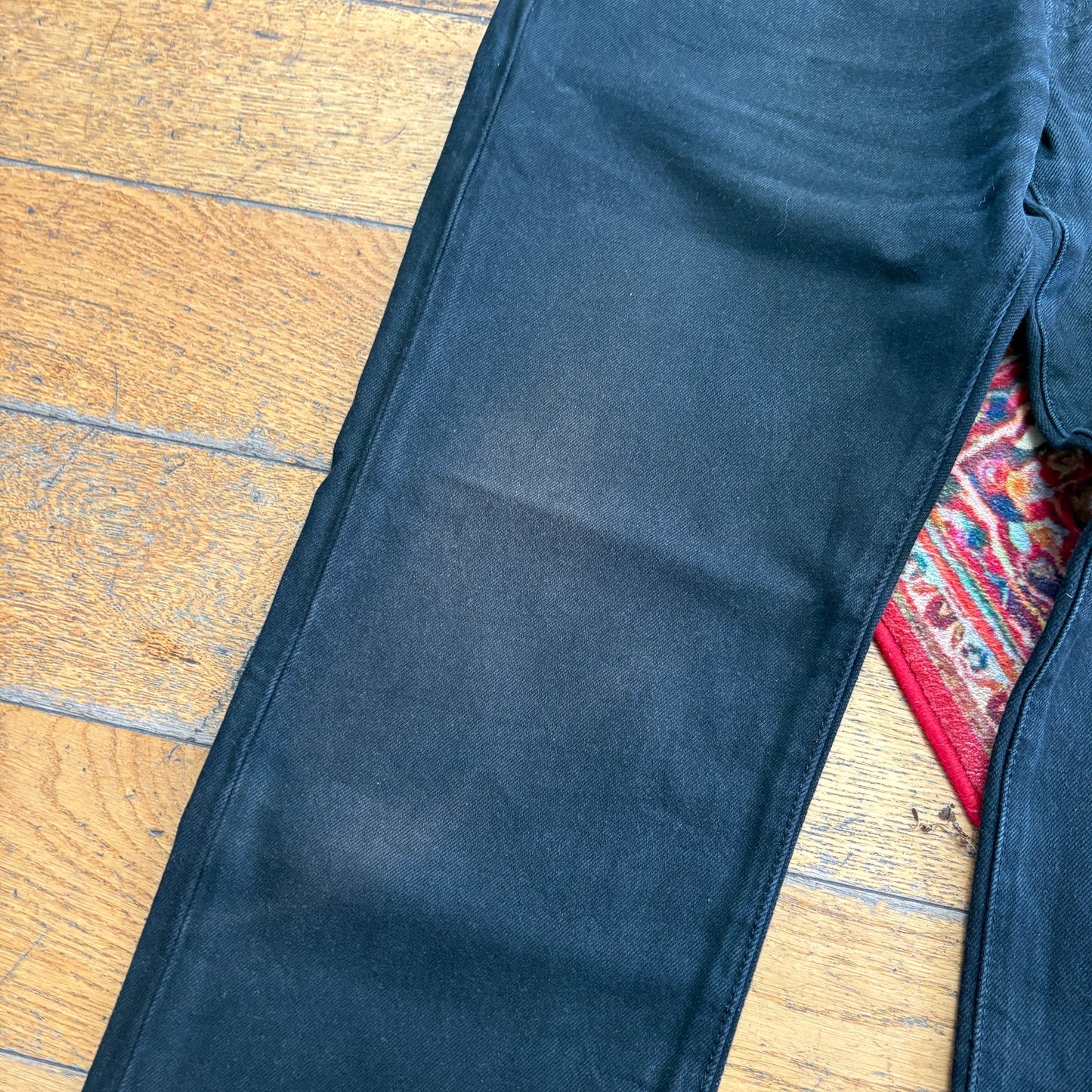 Vintage Levis 501 Straight Blue Denim Jeans - 33L