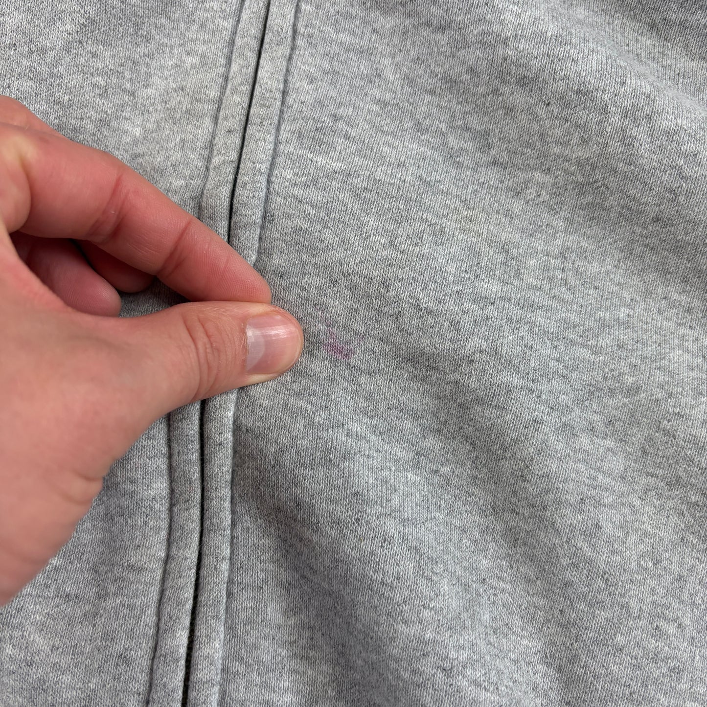 Vintage Carhartt Grey Zip Sweatshirt - S