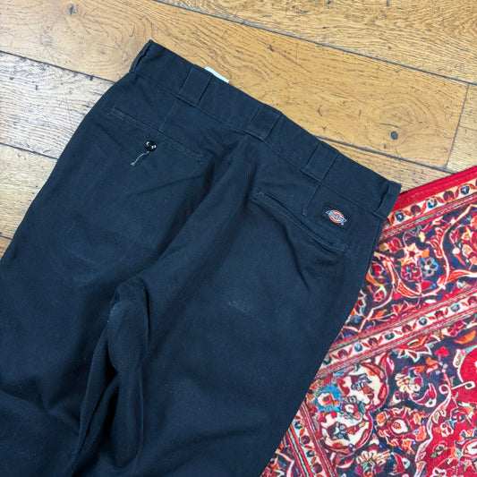 Vintage Dickies 874 Skate Black Trousers - 32