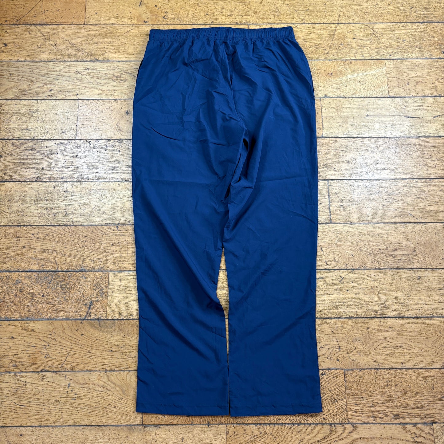 Vintage Reebok Blue Baggy Tracksuit Sweatpants Track Pants Bottoms - L