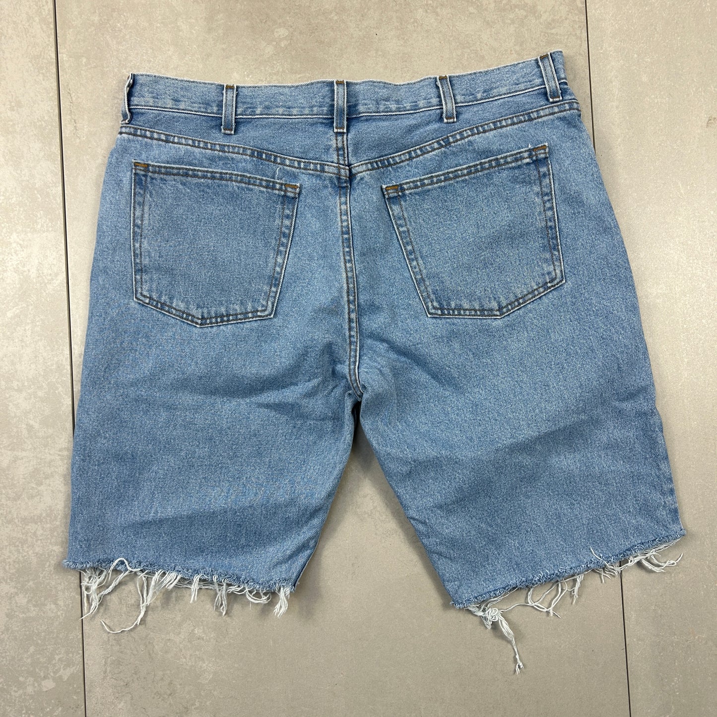 George Baggy Blue Denim Jorts Shorts -38