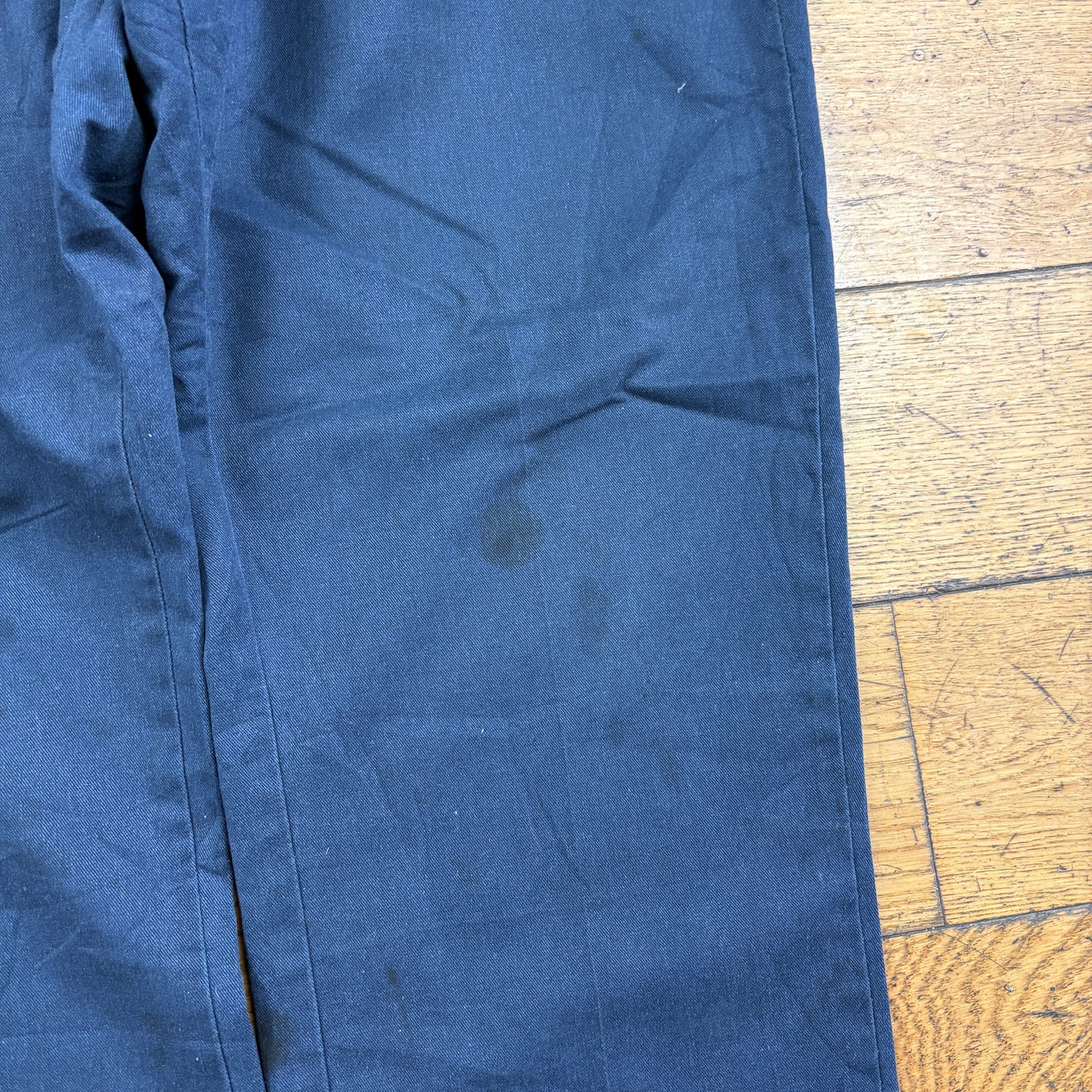 Vintage Dickies 874 Navy Baggy Skate Trousers - 38
