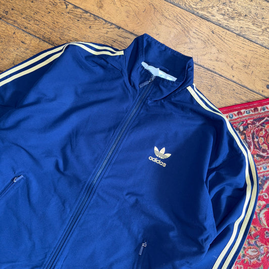 Vintage Adidas Navy Tracksuit Track Jacket - L