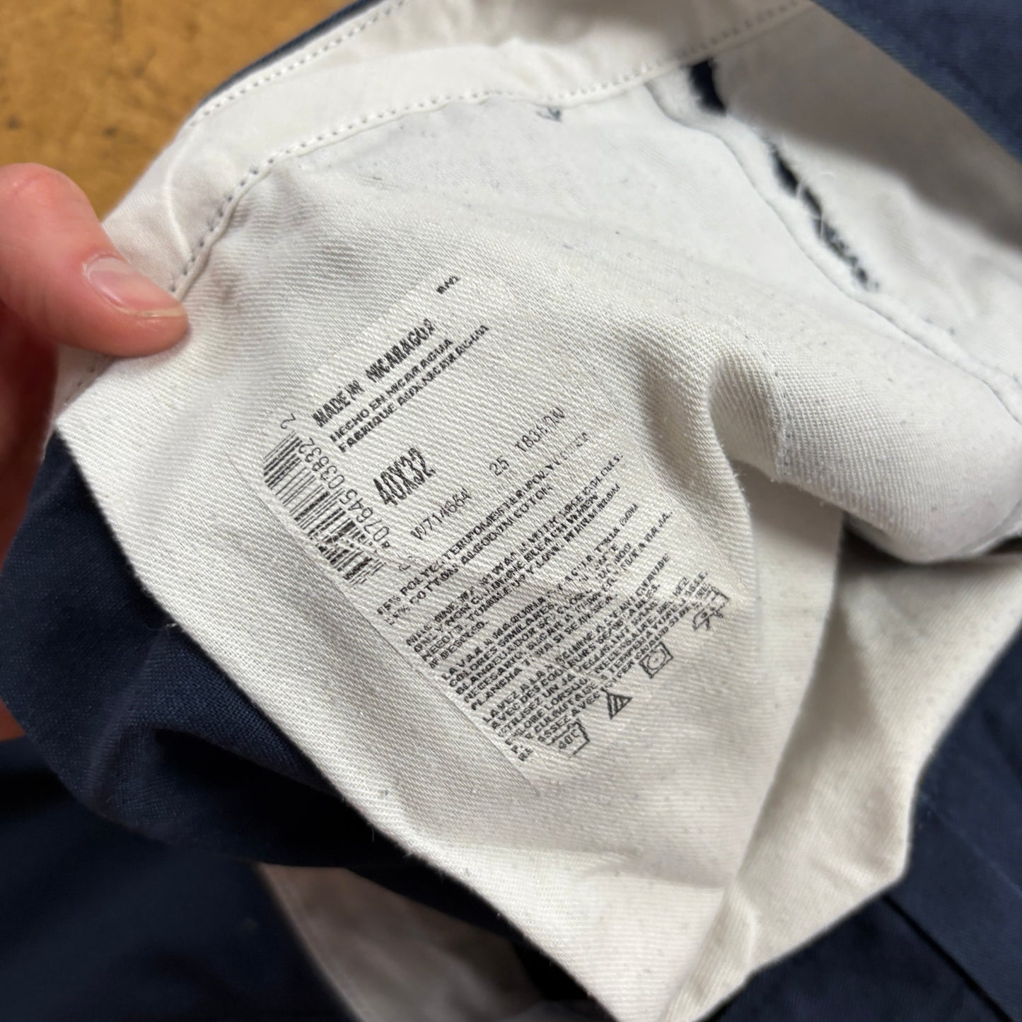 Vintage Dickies 874 Navy Skate Trousers - 40