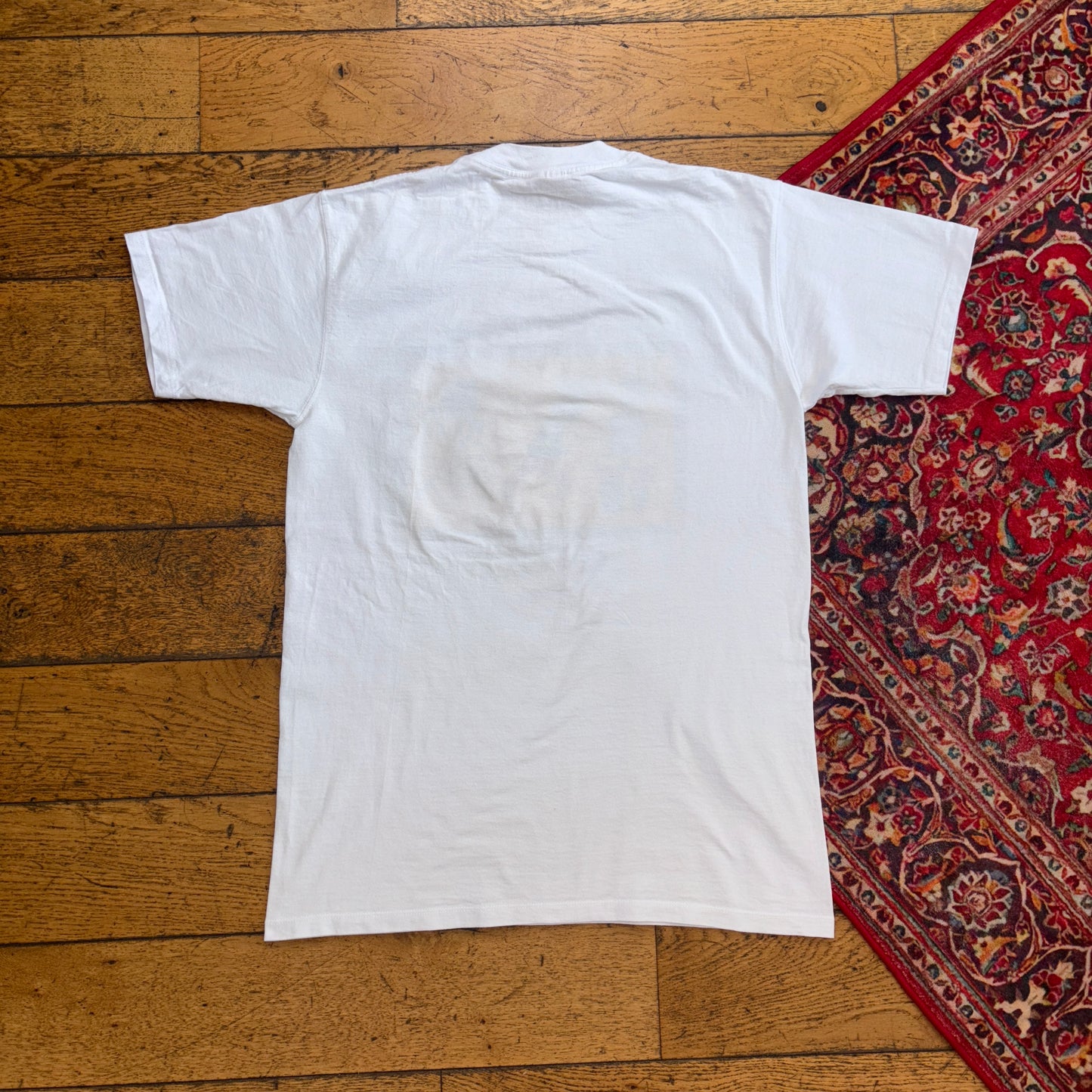 Vintage 90s Cuba Reggae White Graphic T-Shirt - S