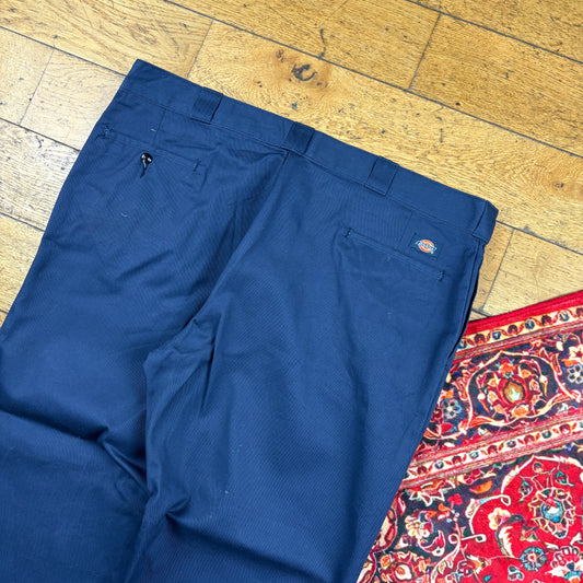 Vintage Dickies 874 Skate Blue Trousers - 44