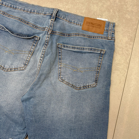 Vintage Levis Blue Denim Shorts - 34