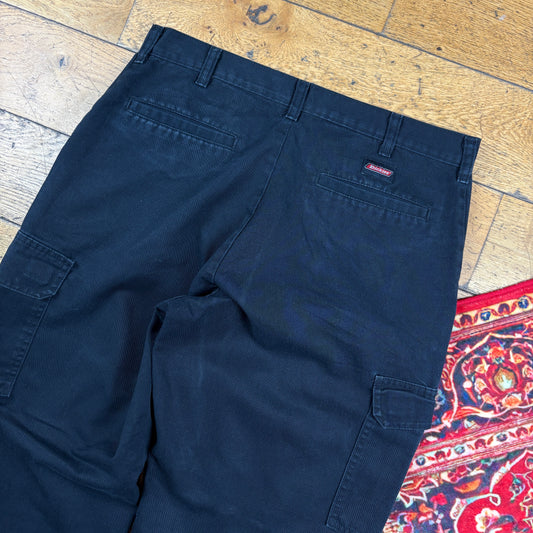 Vintage Dickies 874 Skate Black Trousers - 34