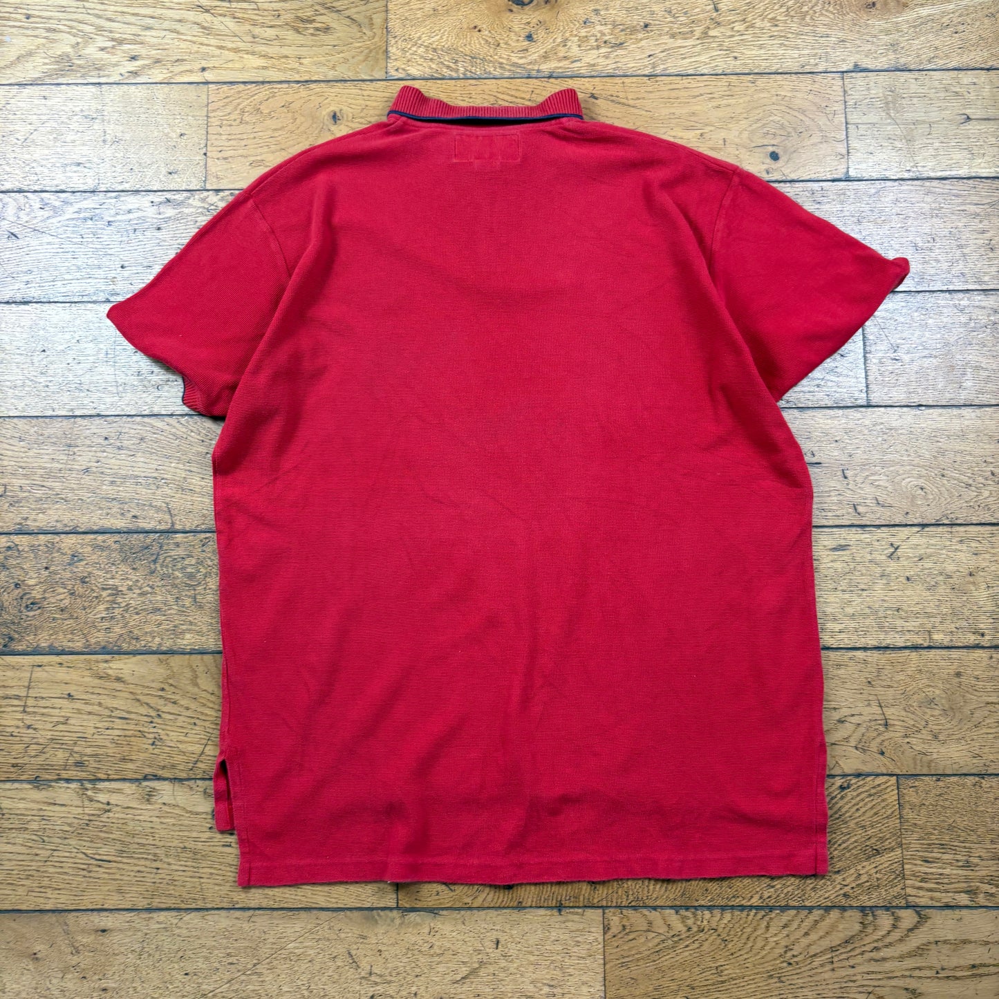 Vintage Ralph Lauren Polo Sport Red Polo T-Shirt - XL