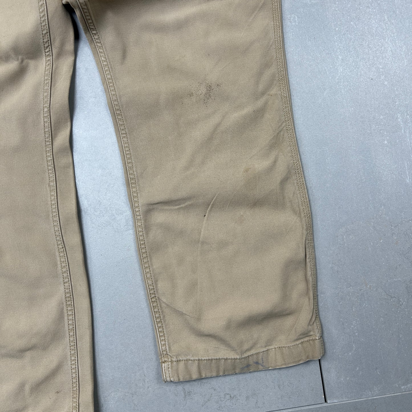 Vintage Carhartt Brown Workwear Carpenter Baggy Trousers - 33
