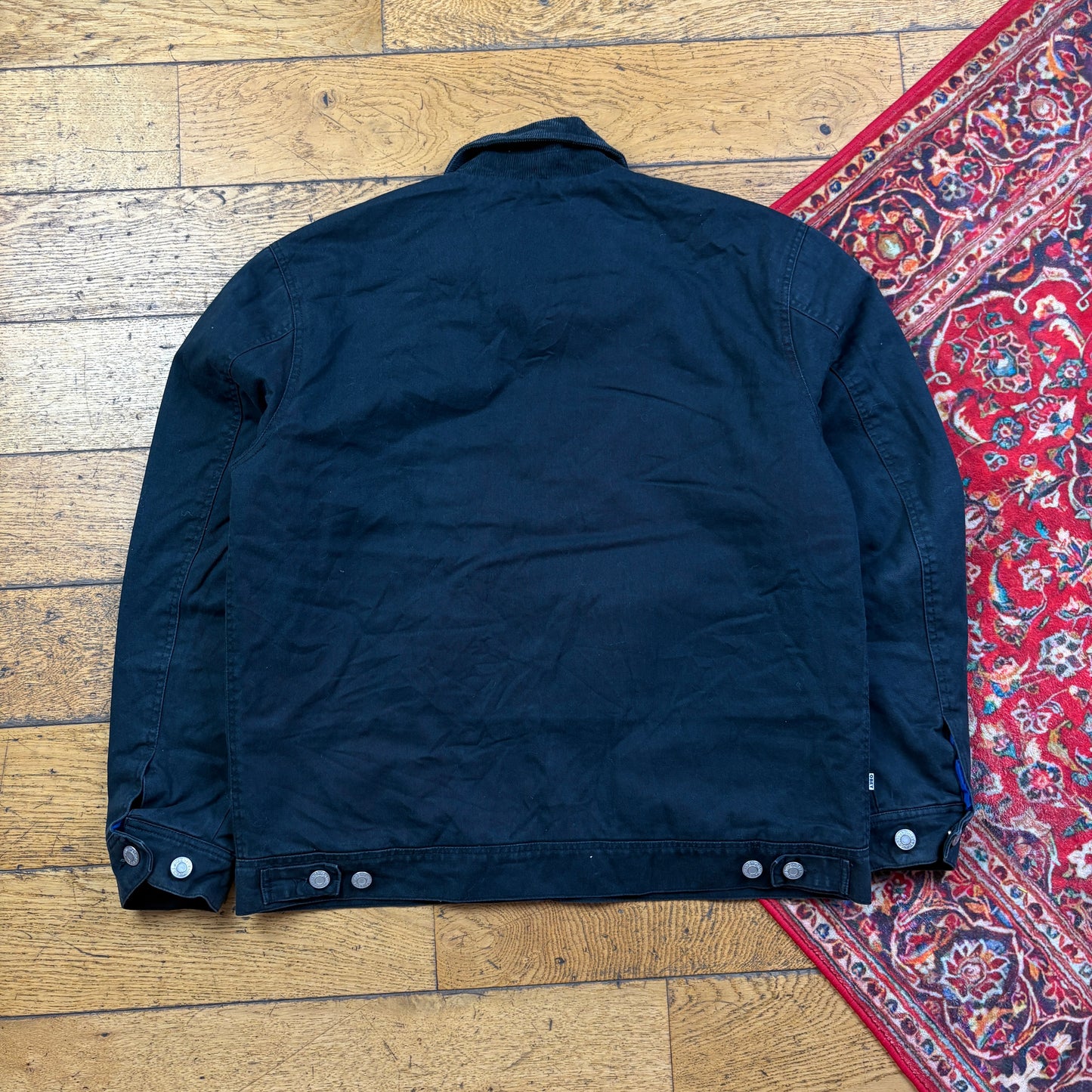 Obey Black Workwear Detroit Style Jacket - M