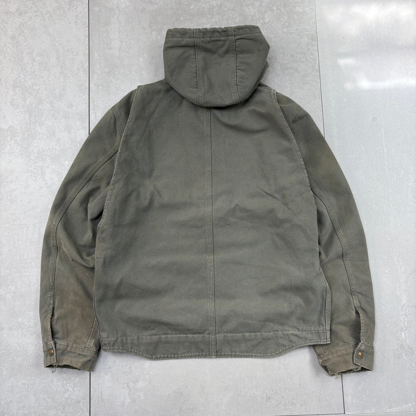 Vintage Carhartt Active Green Workwear Jacket - M