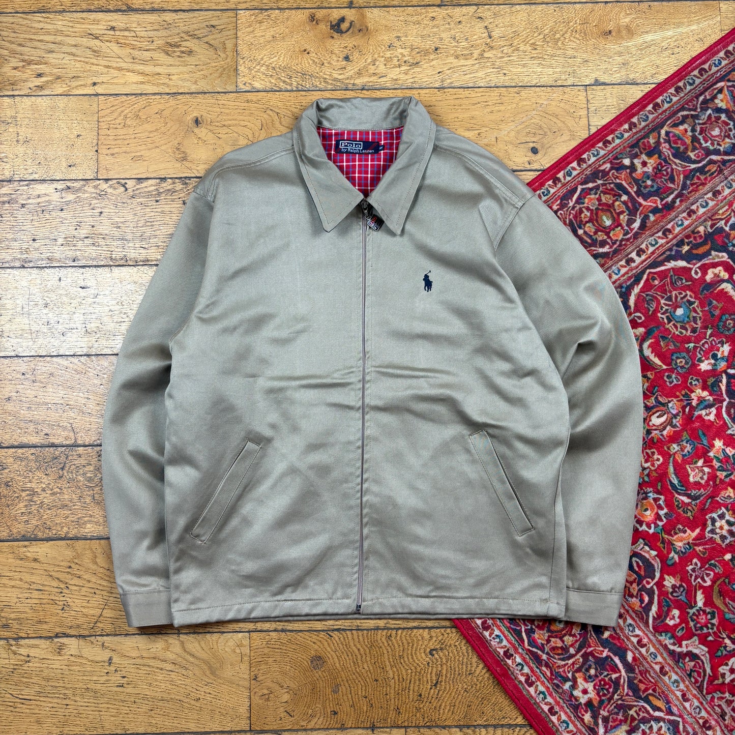 Vintage Ralph Lauren Brown Harrington Jacket - M