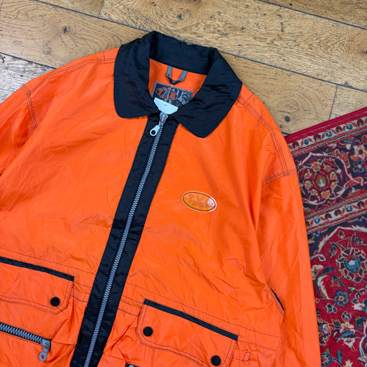 Vintage TXB Orange Wax Chore Jacket - XL