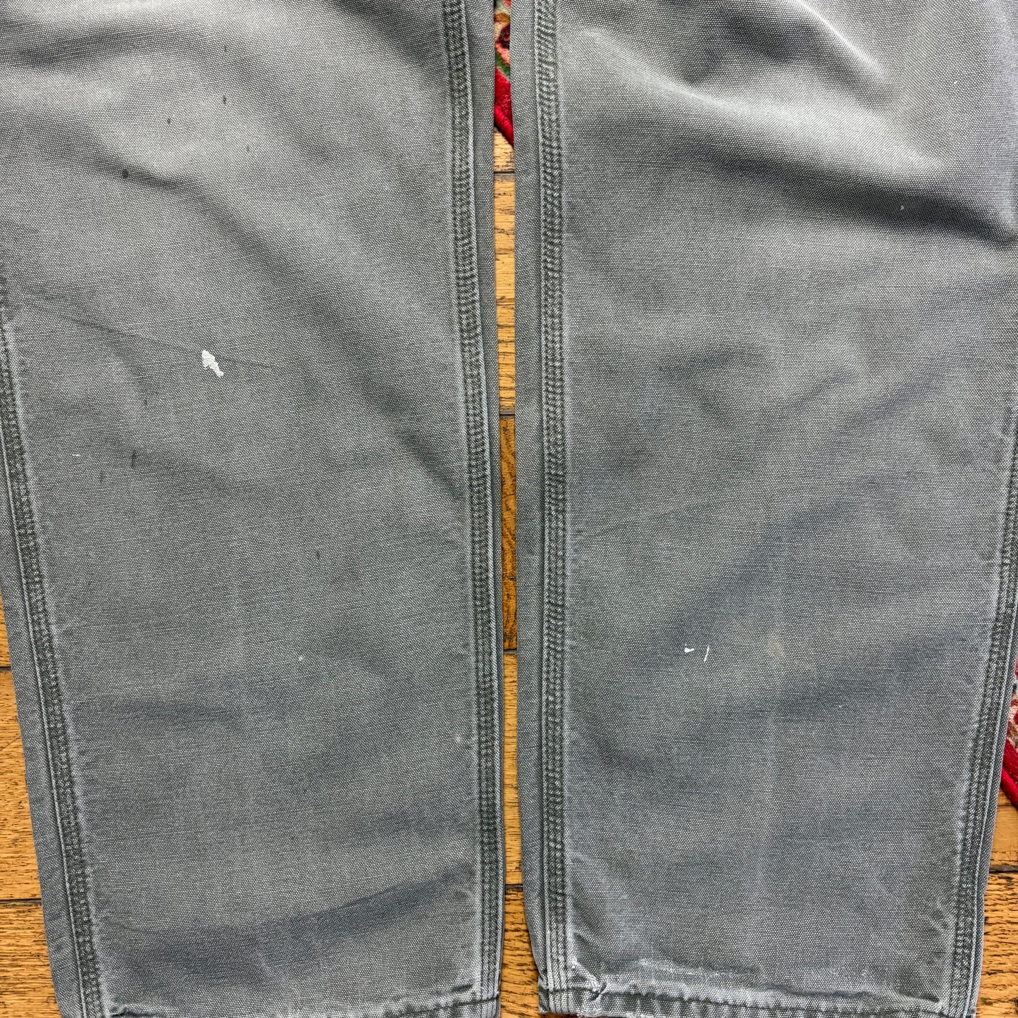 Vintage Carhartt Grey Workwear Carpenter Baggy Trousers - 40L