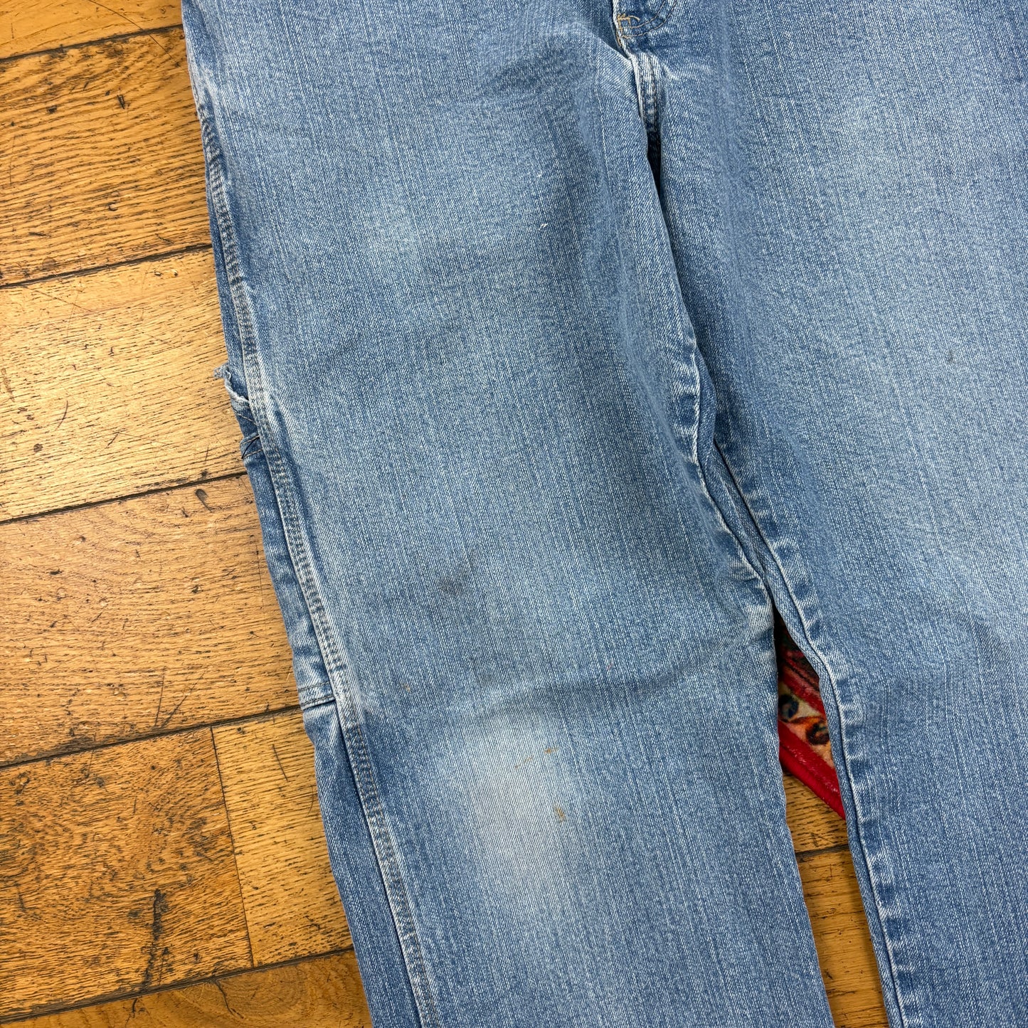 Vintage Dickies Blue Workwear Carpenter Baggy Jeans - 34