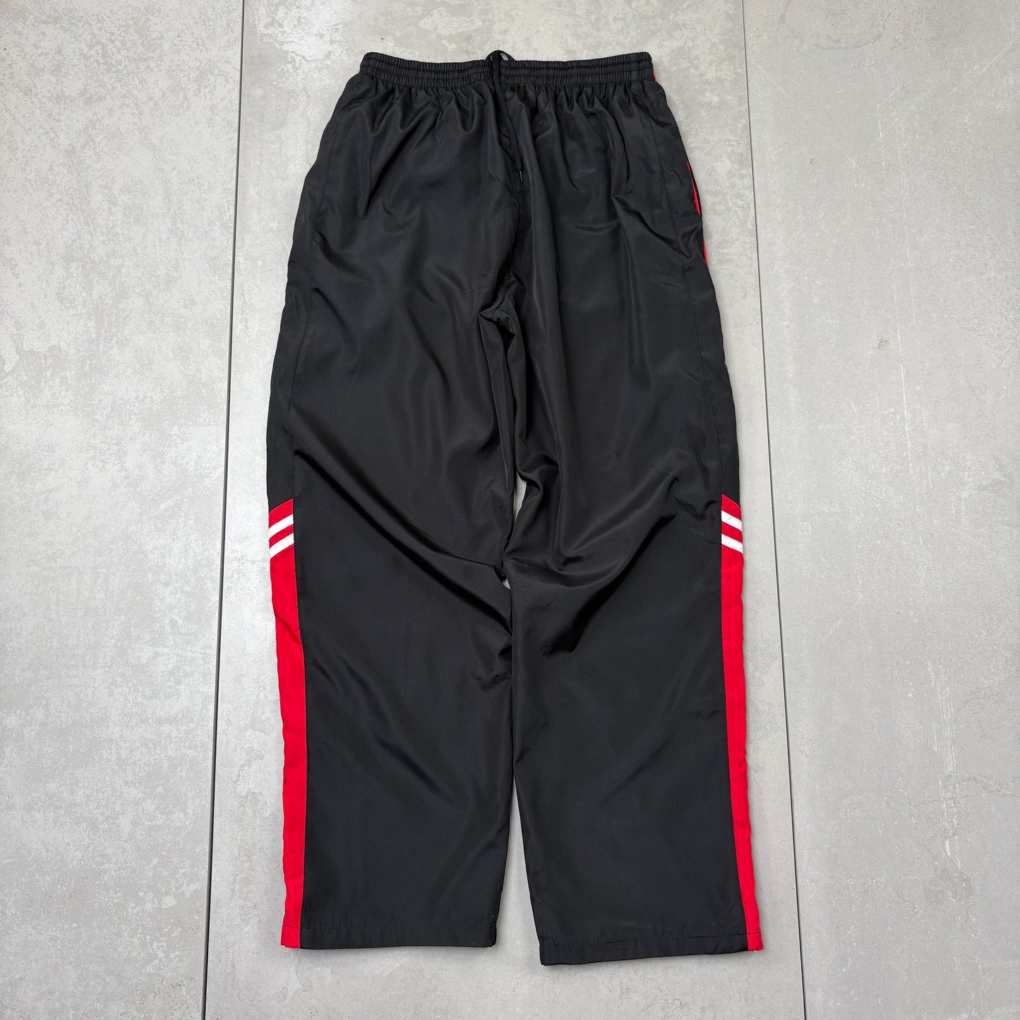 Vintage Nike Black Baggy Tracksuit Sweatpants Track Pants Bottoms - XS