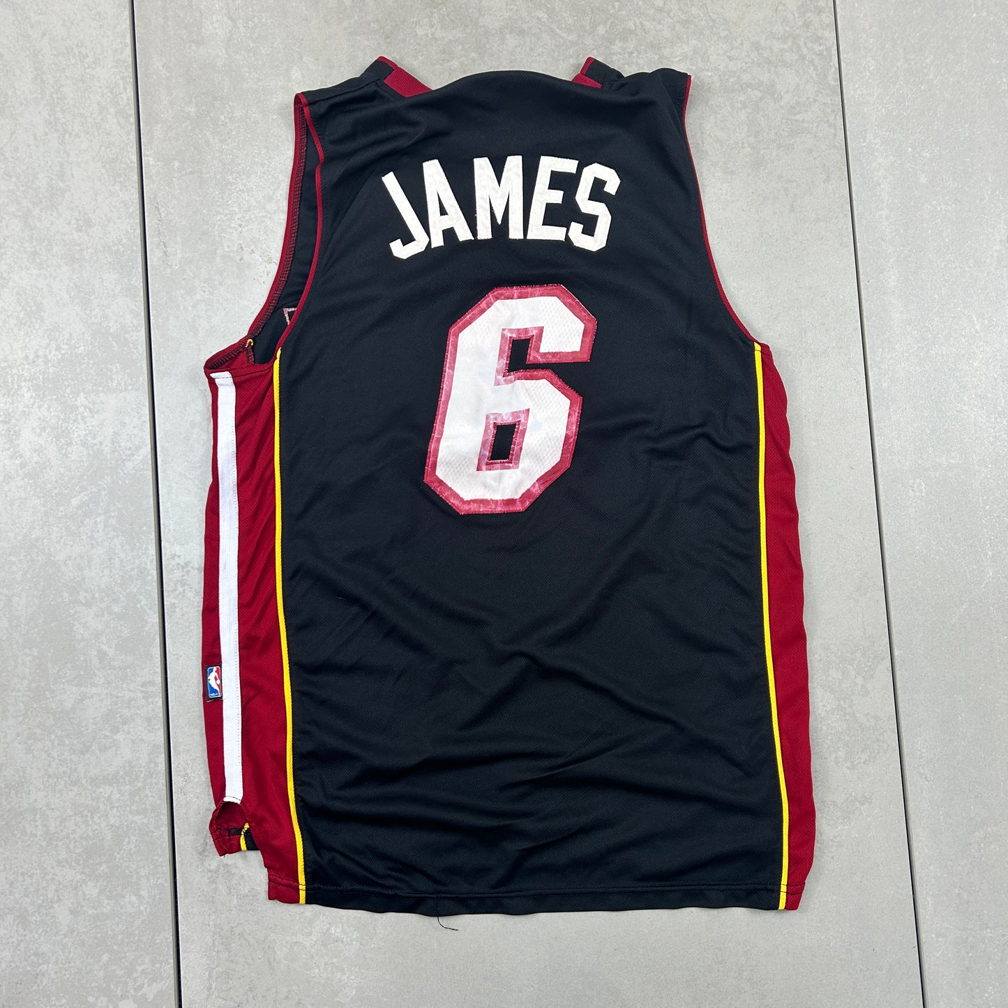 NBA Miami Heat Lebron James Basketball Jersey - S