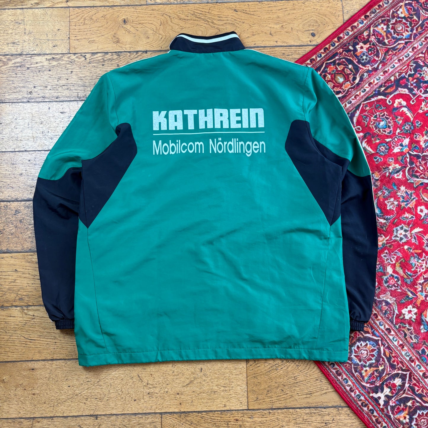 Vintage Adidas Green Tracksuit Track Shell Windbreaker Jacket - XL