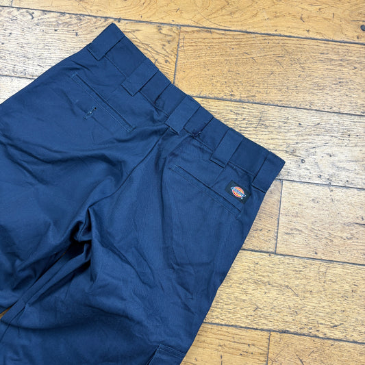 Vintage Dickies 874 Cargo Navy Vaggy Skate Trousers - 30