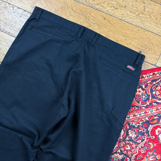 Vintage Dickies 874 Black Skate Trousers - 40