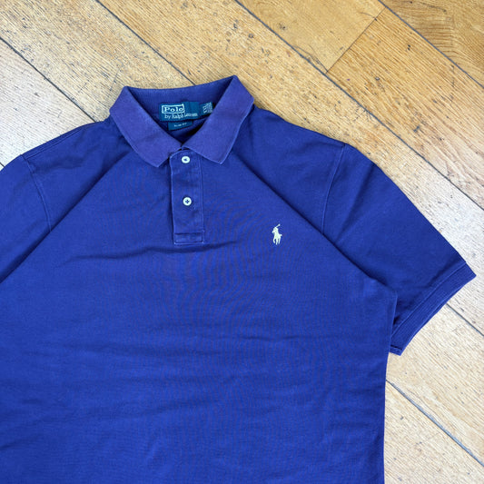 Vintage Ralph Lauren Purple Polo Shirt - M