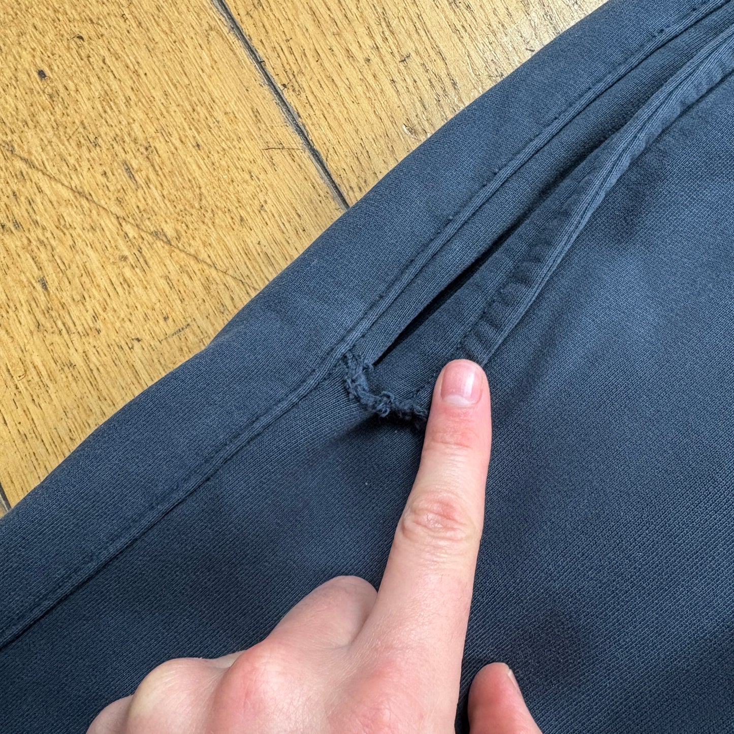 Palace Navy Embroidered Tri Ferg Streetwear Baggy Cuffed Joggers - M