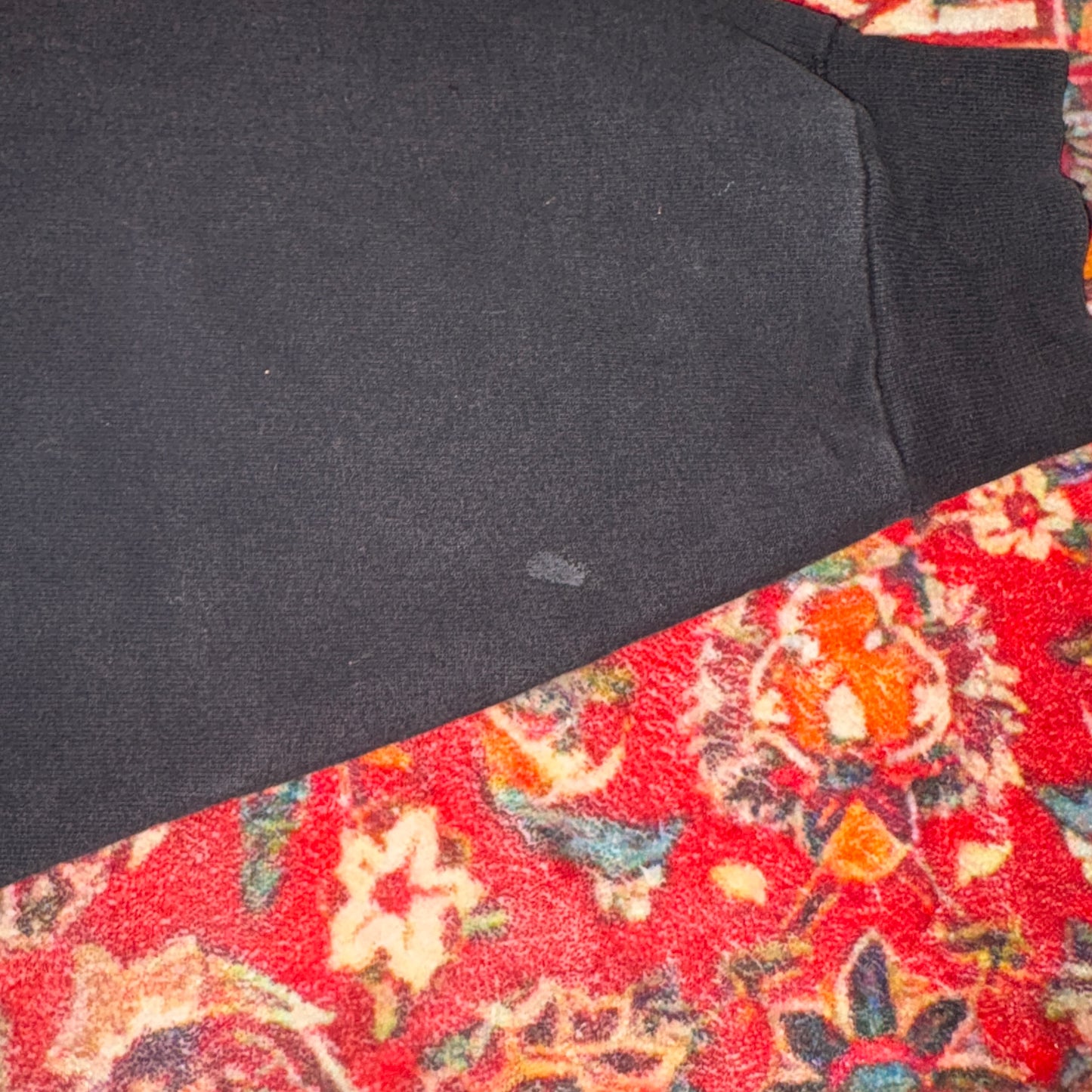 Vintage Thrasher Flames Black Skate Hoodie Sweatshirt - XL