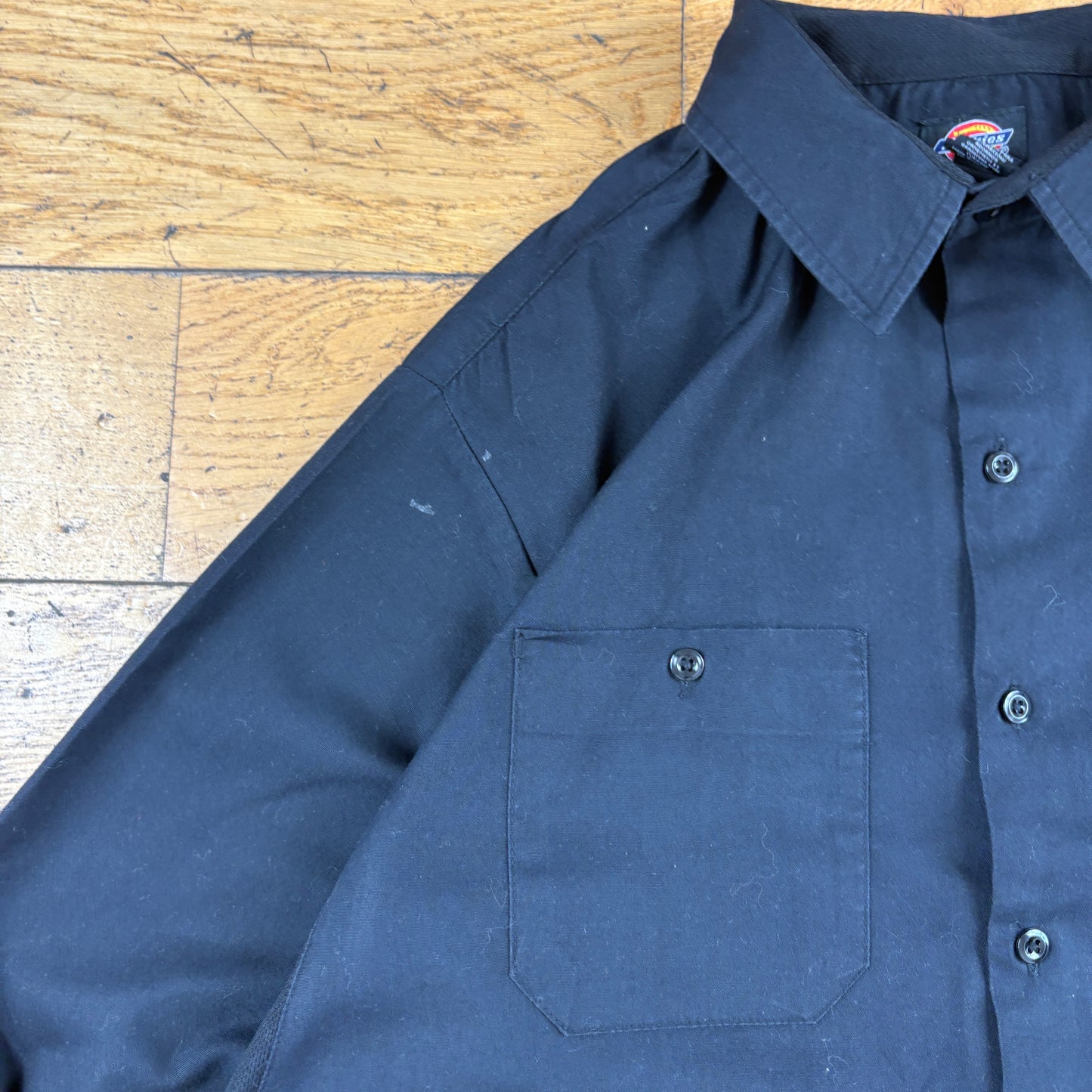 Vintage Dickies Black Workwear Shirt - XL