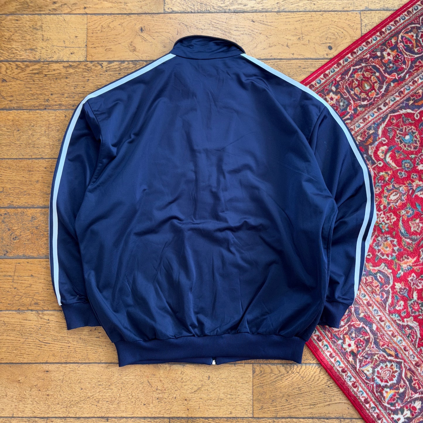 Vintage 90s Adidas Navy Tracksuit Track Jacket - XL
