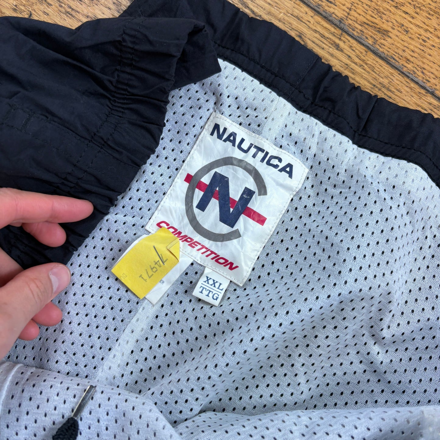 Vintage Nautica Navy Baggy Tracksuit Sweatpants Track Pants Bottoms - XXL