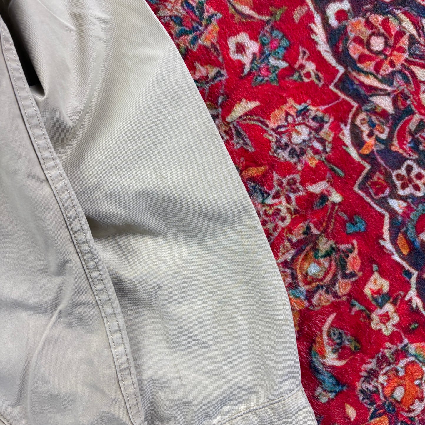 Vintage Timberland Cream Harrington Jacket - XL