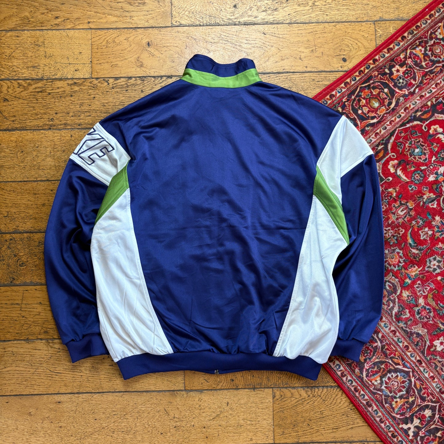 Vintage Nike Navy Tracksuit Track Jacket - L