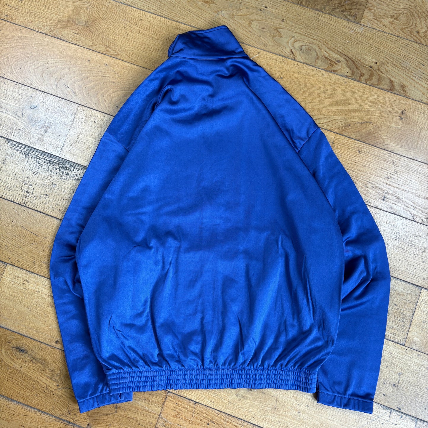 Vintage ASICs Blue Tracksuit Track Shell Windbreaker Jacket and Bottoms - M/L