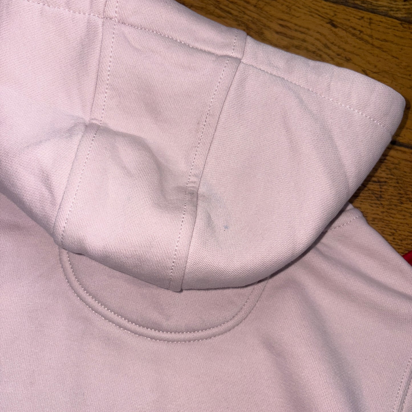Vintage Carhartt Pink Womens Hoodie Sweatshirt - L