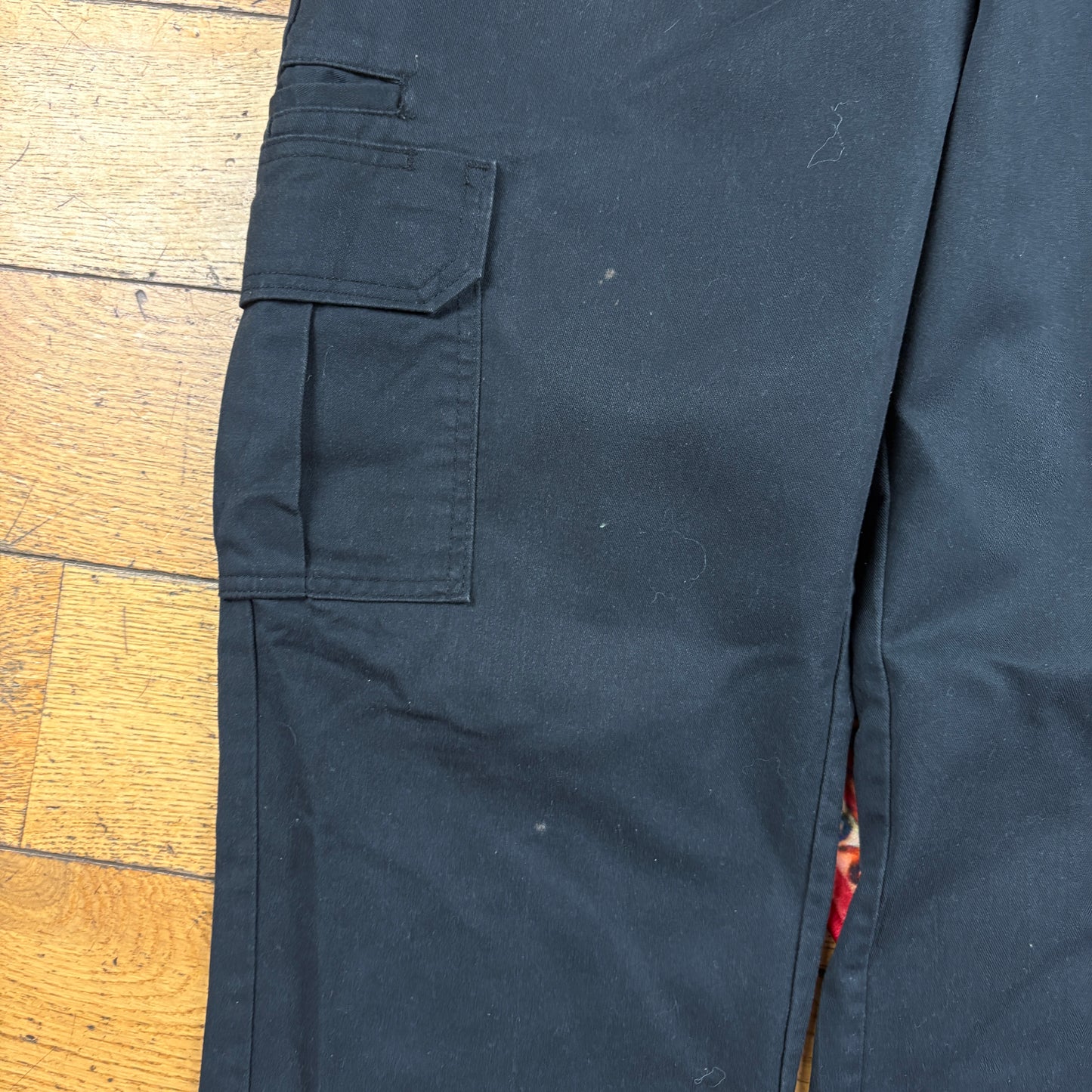 Vintage Dickies 874 Skate Black Trousers - 38