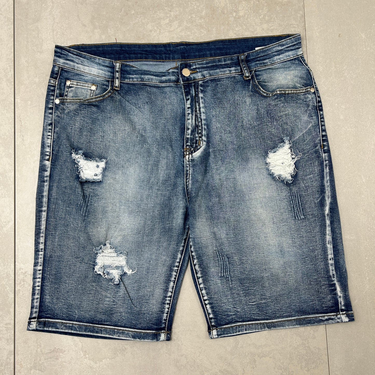 Vintage Hip Hop Baggy Shorts Blue Jorts - 40